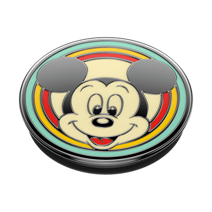 Enamel Vintage Mickey Mouse — Adhesive PopGrip - US 93188