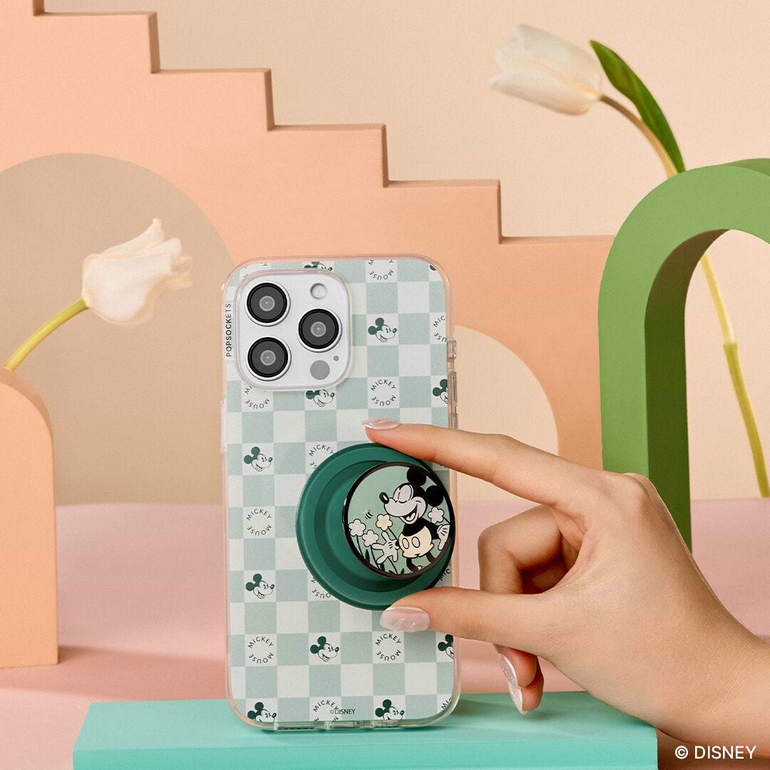 Tonal Flower Mickey — MagSafe PopGrip - US 81833