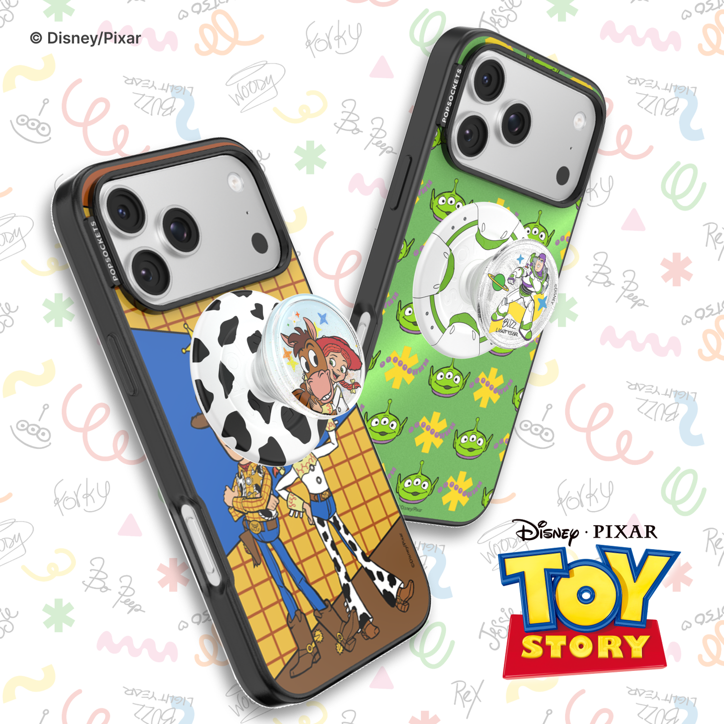 Toy Story Glitter Buzz —  MagSafe PopGrip - US 34786