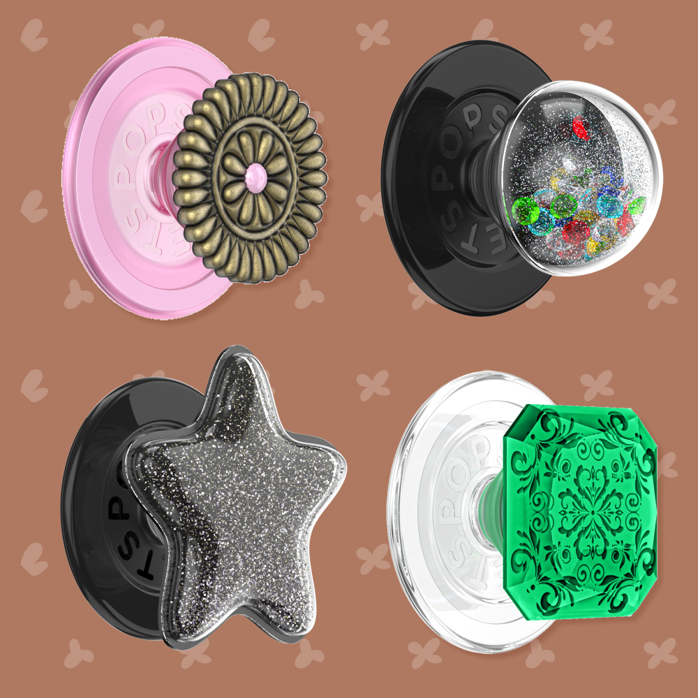 Tidepool Globe Rainbow Jackpot —  MagSafe PopGrip - US 65497