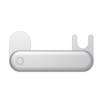 Silver— Laptop Mount - US 39332