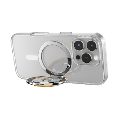 Aluminum Radial Gold —  MagSafe Kick-Out Grip & Stand - US 25739