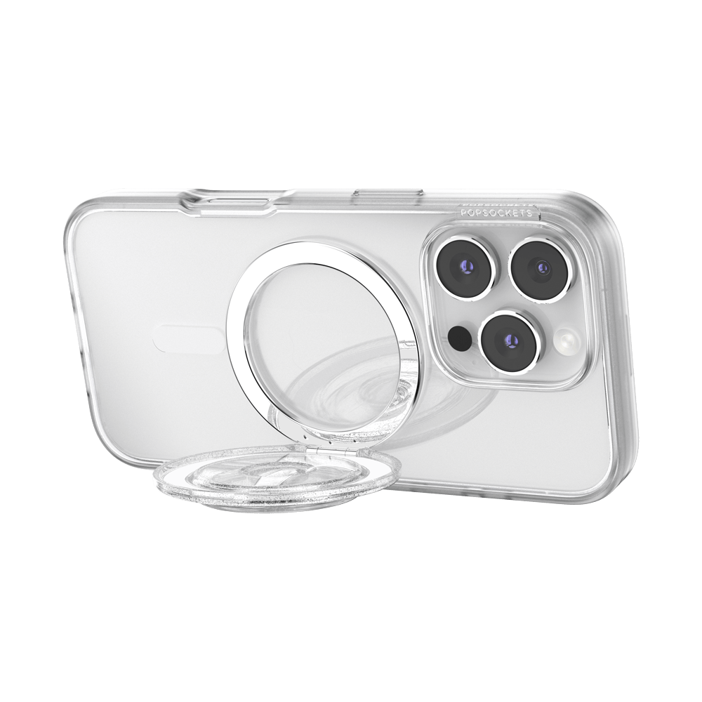 Clear Glitter — MagSafe Kick-Out Grip & Stand - US 42890