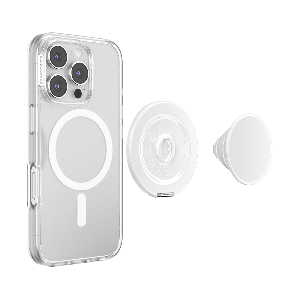Glossy White — MagSafe Kick-Out Grip & Stand - US 72092