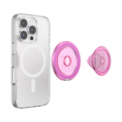 Translucent Baby Pink — MagSafe Kick-Out Grip & Stand - US 97687