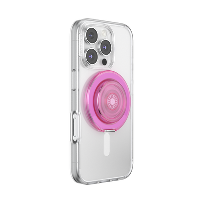 Translucent Baby Pink — MagSafe Kick-Out Grip & Stand - US 44198