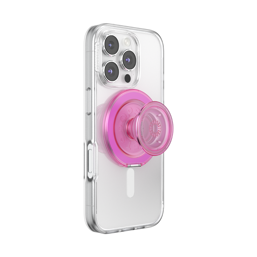 Translucent Baby Pink — MagSafe Kick-Out Grip & Stand - US 08243