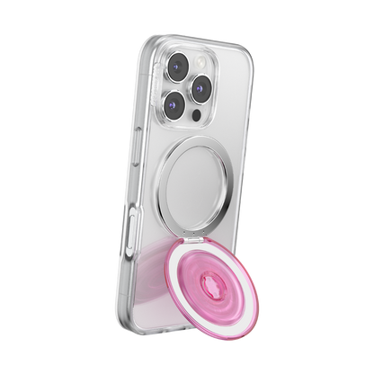 Translucent Baby Pink — MagSafe Kick-Out Grip & Stand - US 08243