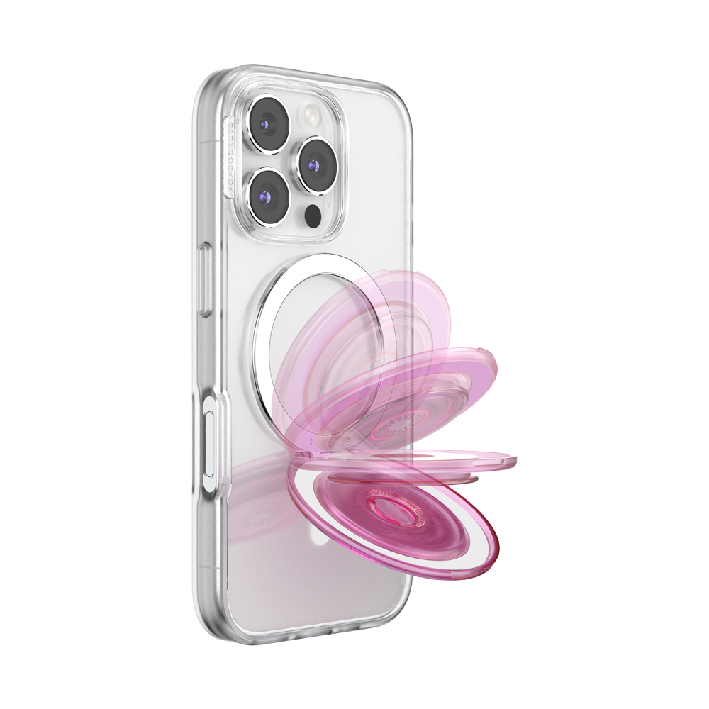 Translucent Baby Pink — MagSafe Kick-Out Grip & Stand - US 97687