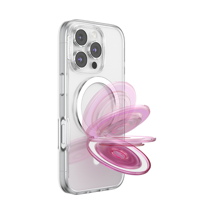 Translucent Baby Pink — MagSafe Kick-Out Grip & Stand - US 44198