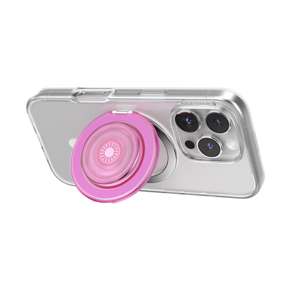 Translucent Baby Pink — MagSafe Kick-Out Grip & Stand - US 03132