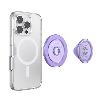 Translucent Dusty Purple — MagSafe Kick-Out Grip & Stand - US 97424