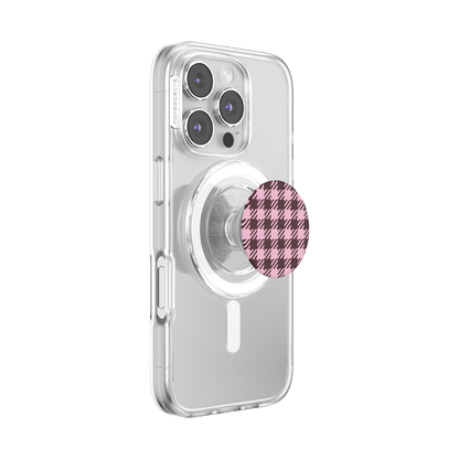 Black Cherry Gingham — MagSafe PopGrip - US 32991