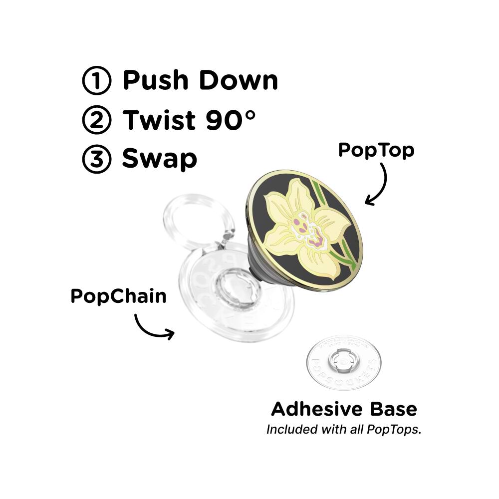 Enamel Butter Orchid — PopTop - US 34945