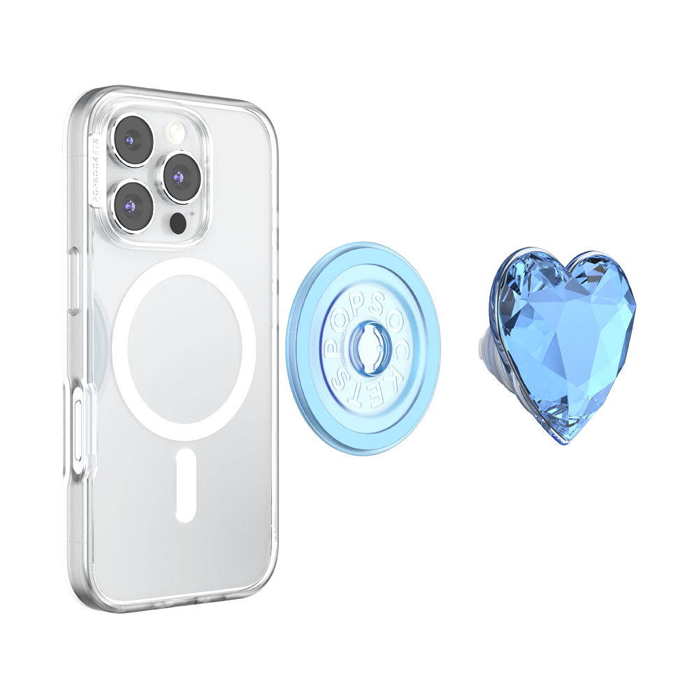 Crystal Heart Frost —  MagSafe PopGrip - US 37475