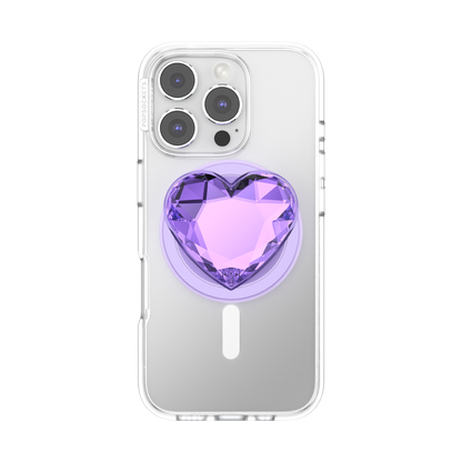 Crystal Heart Lavender —  MagSafe PopGrip - US 82984