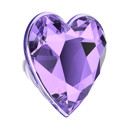 Crystal Heart Lavender —  MagSafe PopGrip - US 56962
