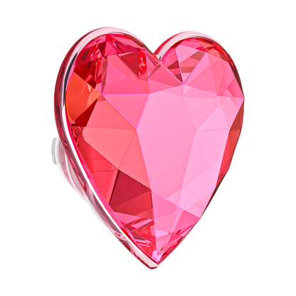 Crystal Heart Neon Pink —  MagSafe PopGrip - US 07912
