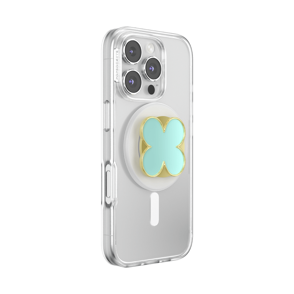 Enamel Clover Mint — MagSafe PopGrip - US 04153