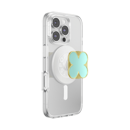 Enamel Clover Mint — MagSafe PopGrip - US 54189