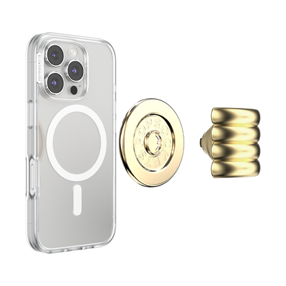 Enamel Puffy Stack Gold —  MagSafe PopGrip - US 18174