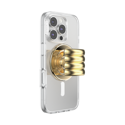 Enamel Puffy Stack Gold —  MagSafe PopGrip - US 18174