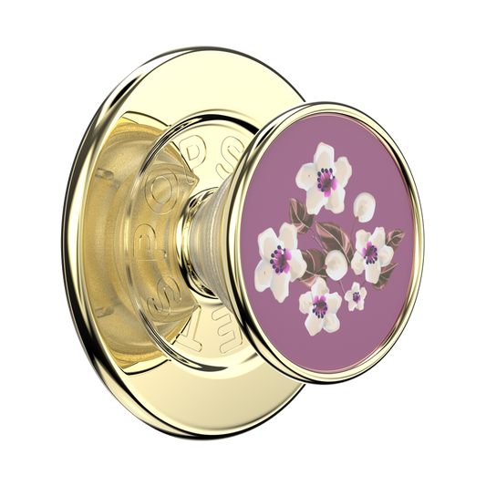 Enamel Floral Mauve — MagSafe PopGrip - US 57662