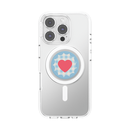 Gingham Heart —  MagSafe PopGrip - US 79400