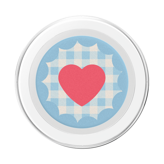 Gingham Heart —  MagSafe PopGrip - US 79400