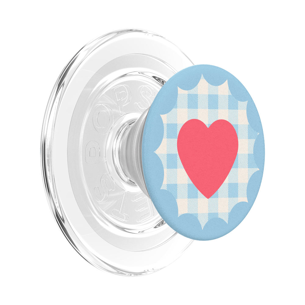 Gingham Heart —  MagSafe PopGrip - US 37826