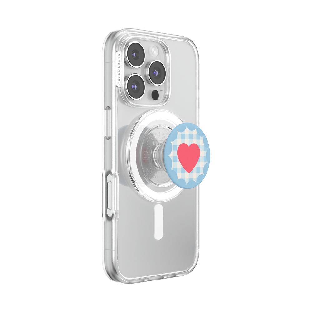 Gingham Heart —  MagSafe PopGrip - US 37826