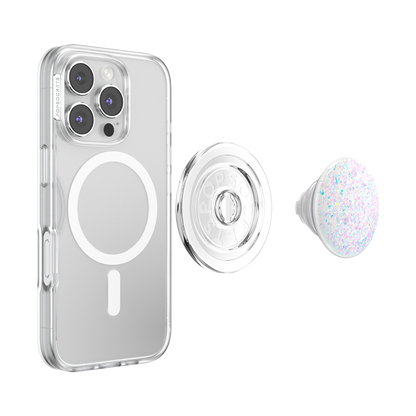 Iridescent Confetti White — MagSafe PopGrip - US 55644