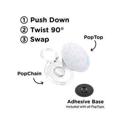Iridescent Confetti White — PopTop - US 77286