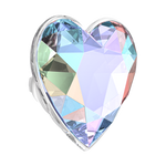 Iridescent Dichroic Heart — PopTop - US 65211