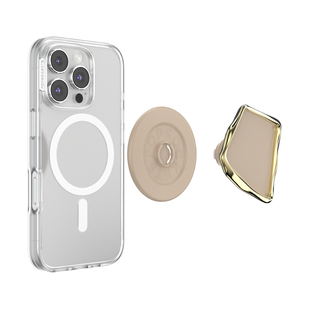 Enamel Latte Cut — MagSafe PopGrip - US 04807