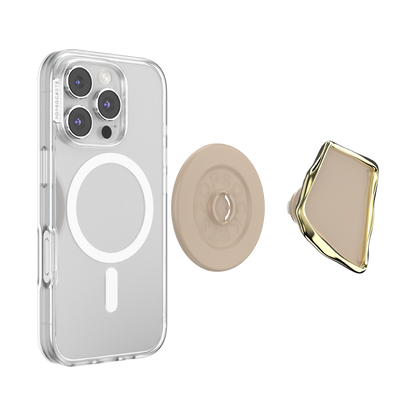 Enamel Latte Cut — MagSafe PopGrip - US 04807