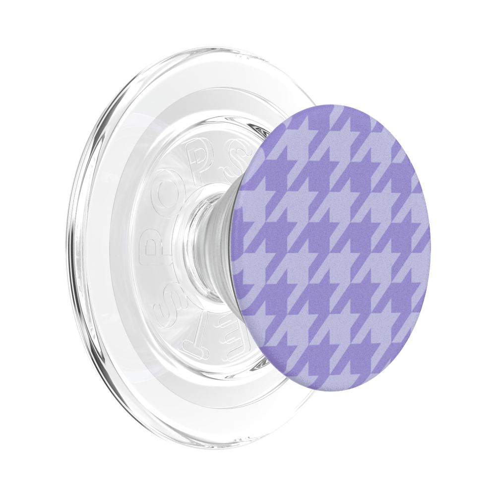 Lilac Houndstooth — MagSafe PopGrip - US 02595
