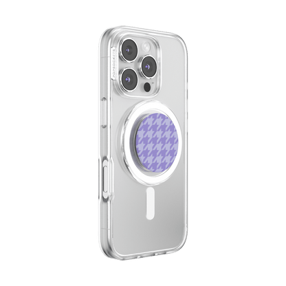 Lilac Houndstooth — MagSafe PopGrip - US 02595
