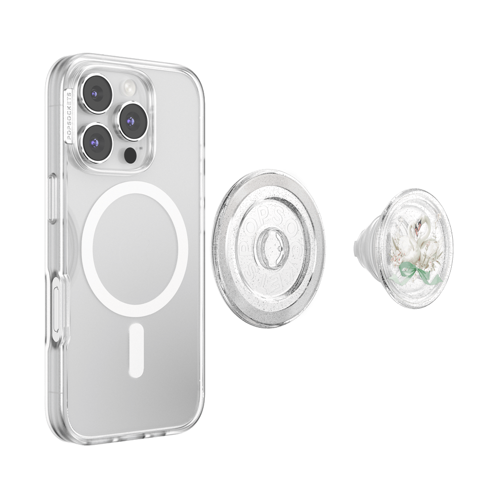 Love Swan Cameo —  MagSafe PopGrip - US 86031