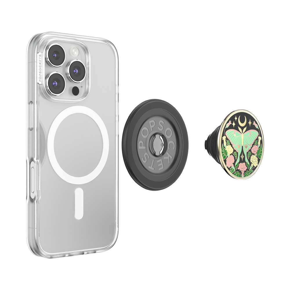 Enamel Luna Moth — MagSafe PopGrip - US 10050