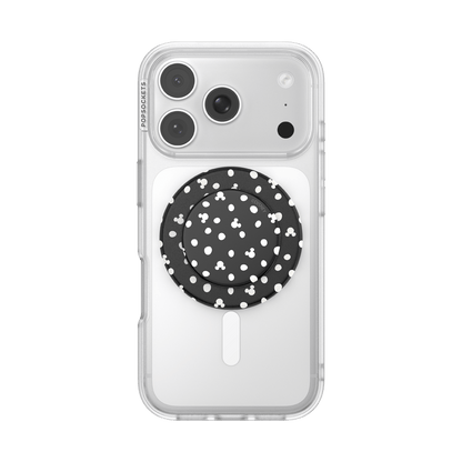 Mickey Polka Dot Black — MagSafe PopGrip - US 07895