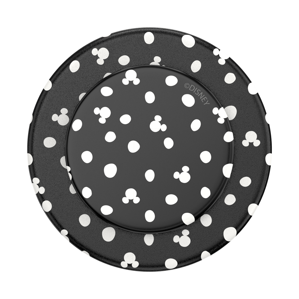 Mickey Polka Dot Black — MagSafe PopGrip - US 91886