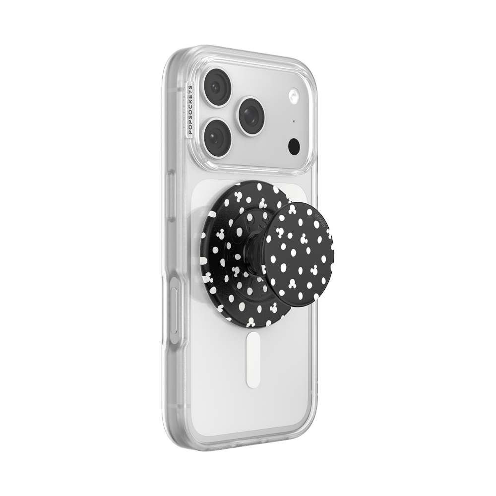 Mickey Polka Dot Black — MagSafe PopGrip - US 07895