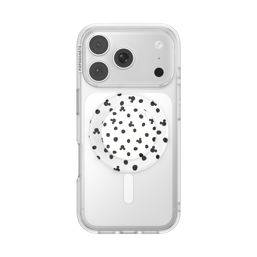 Mickey Polka Dot White — MagSafe PopGrip - US 98510