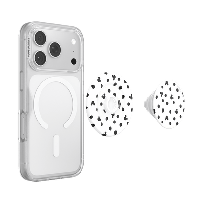 Mickey Polka Dot White — MagSafe PopGrip - US 23745