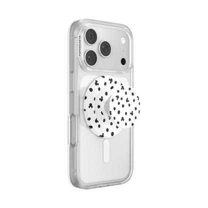 Mickey Polka Dot White — MagSafe PopGrip - US 23745