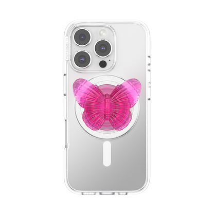 Molded Butterfly Magenta — MagSafe PopGrip - US 51445