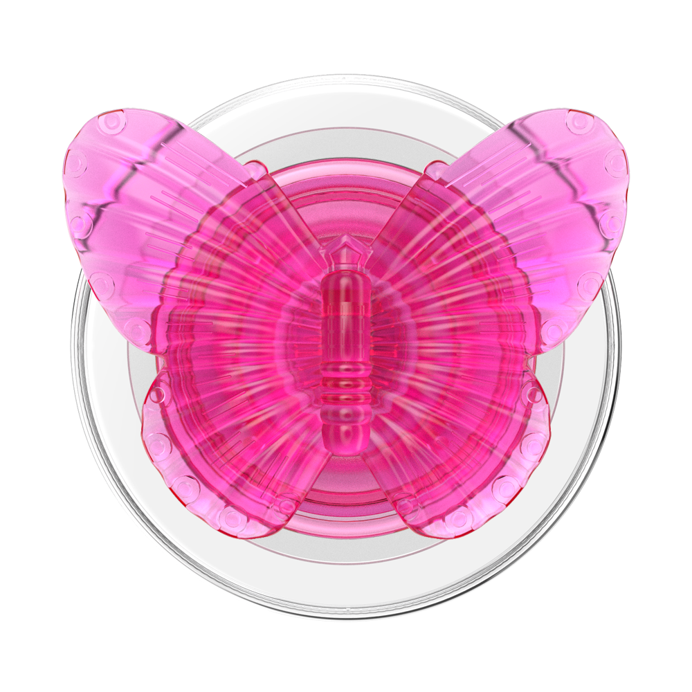 Molded Butterfly Magenta — MagSafe PopGrip - US 53575