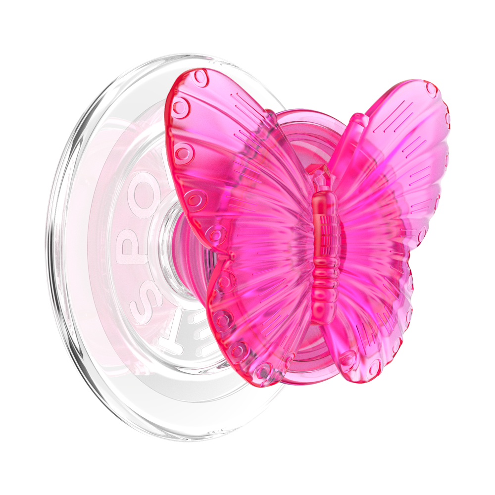 Molded Butterfly Magenta — MagSafe PopGrip - US 73187