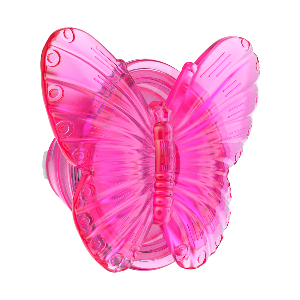 Molded Butterfly Magenta — MagSafe PopGrip - US 28061